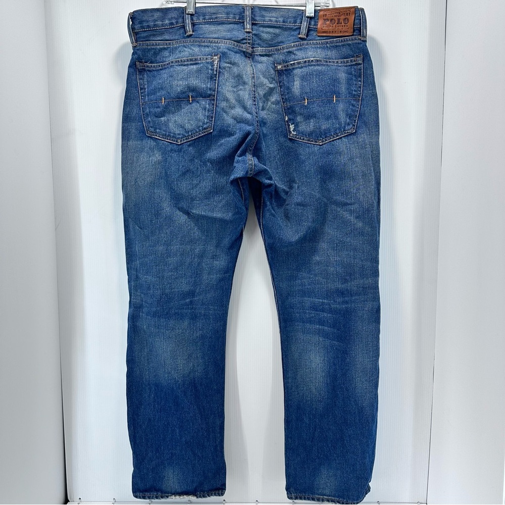 Ralph Lauren Blue Straight Men's Jeans - Picture 2 of 11